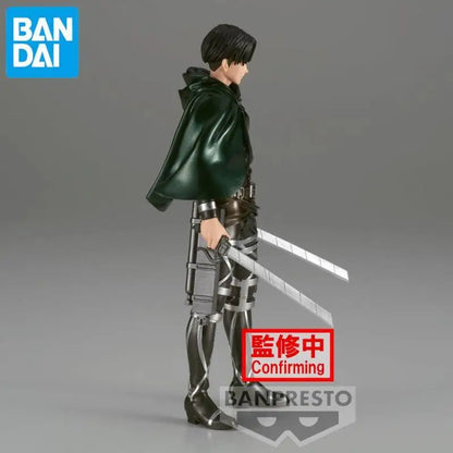 Figurine Bandai Attack on Titan | Figurine officielle Banpresto de Levi Ackerman pour les fans de l’anime Attack on Titan. Ce modèle de collection authentique Bandai est parfait pour enrichir une collection ou offrir en cadeau