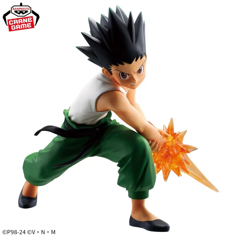 12cm Figurine Bandai Banpresto (édition vibration stars) Hunter x Hunter | Figurine détaillée en PVC de Gon Freecss en pleine action. Parfaite comme cadeau pour les collectionneurs et fans de Hunter x Hunter