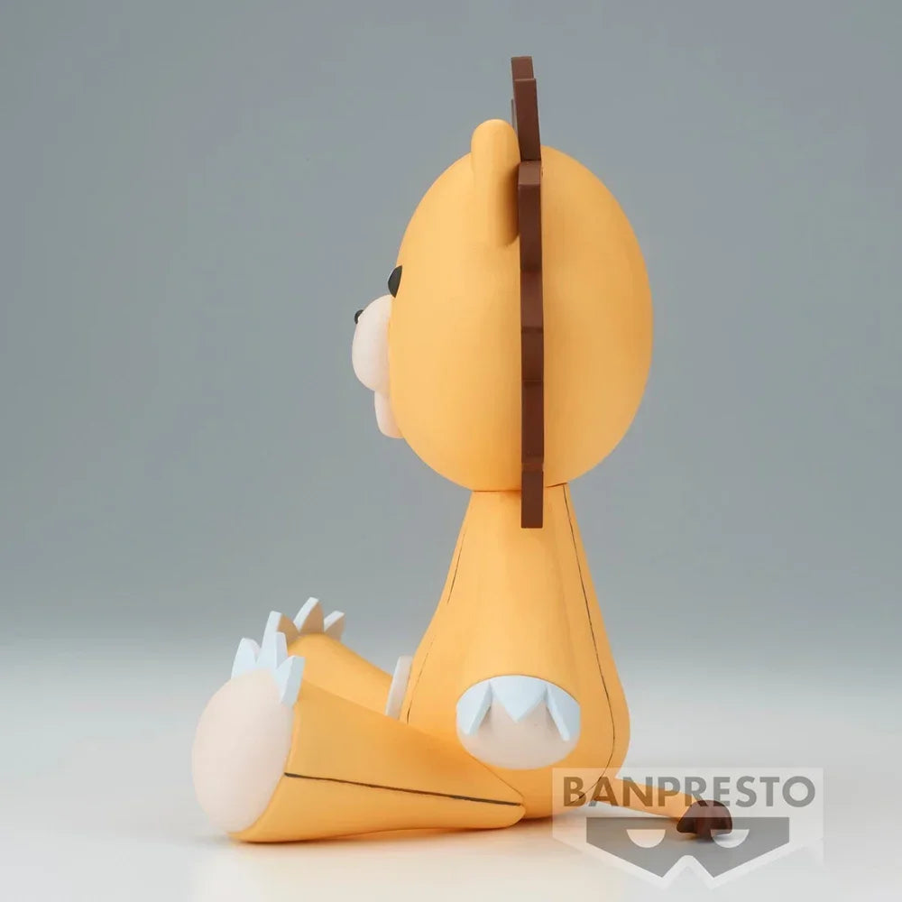 13cm Original Bandai Sofubi Q-Kawaii Version Figure | Discover the figure representing Kon in his adorable "Q-Kawaii" version! This figure in Sofubi (soft material) is an excellent choice for Bleach fans 