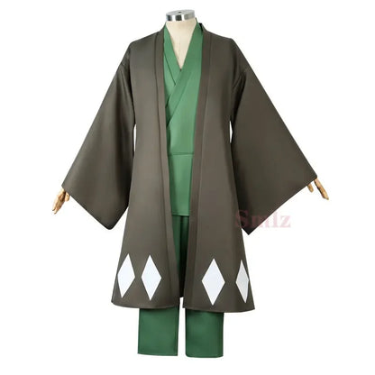 Cosplay Bleach | Incarnez le mystérieux Urahara Kisuke avec ce costume de cosplay complet pour adultes ! Ce déguisement comprend un kimono gris, des pantalons amples et le chapeau iconique d'Urahara, idéal pour les événements Halloween et fêtes costumées