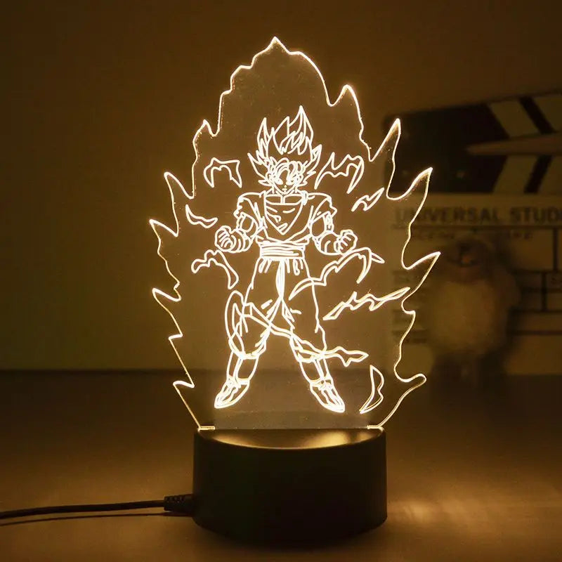 Lampe de Table LED Dragon Ball | Illuminez vos soirées avec cette lampe de table LED Dragon Ball. Avec un effet 3D saisissant, cette lampe est parfaite comme décoration de chambre et fait un excellent cadeau pour les fans de Dragon Ball