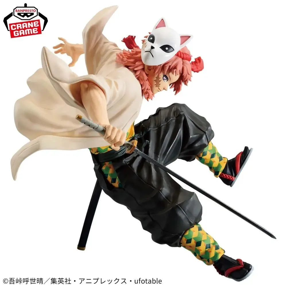 13cm Figurine BANDAI Banpresto Demon Slayer | Figurine d'action en PVC de Sabito, édition Vibration Stars. Modèle d'action collectible, parfait pour les fans de l'anime