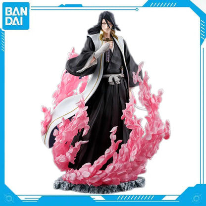 Figura BANDAI BLEACH | Auténtica figura de Bandai que representa a Byakuya Kuchiki del arco de Millennium Bloody War. Este modelo de PVC está cuidadosamente elaborado, capturando a la perfección la elegancia y el poder del personaje. 