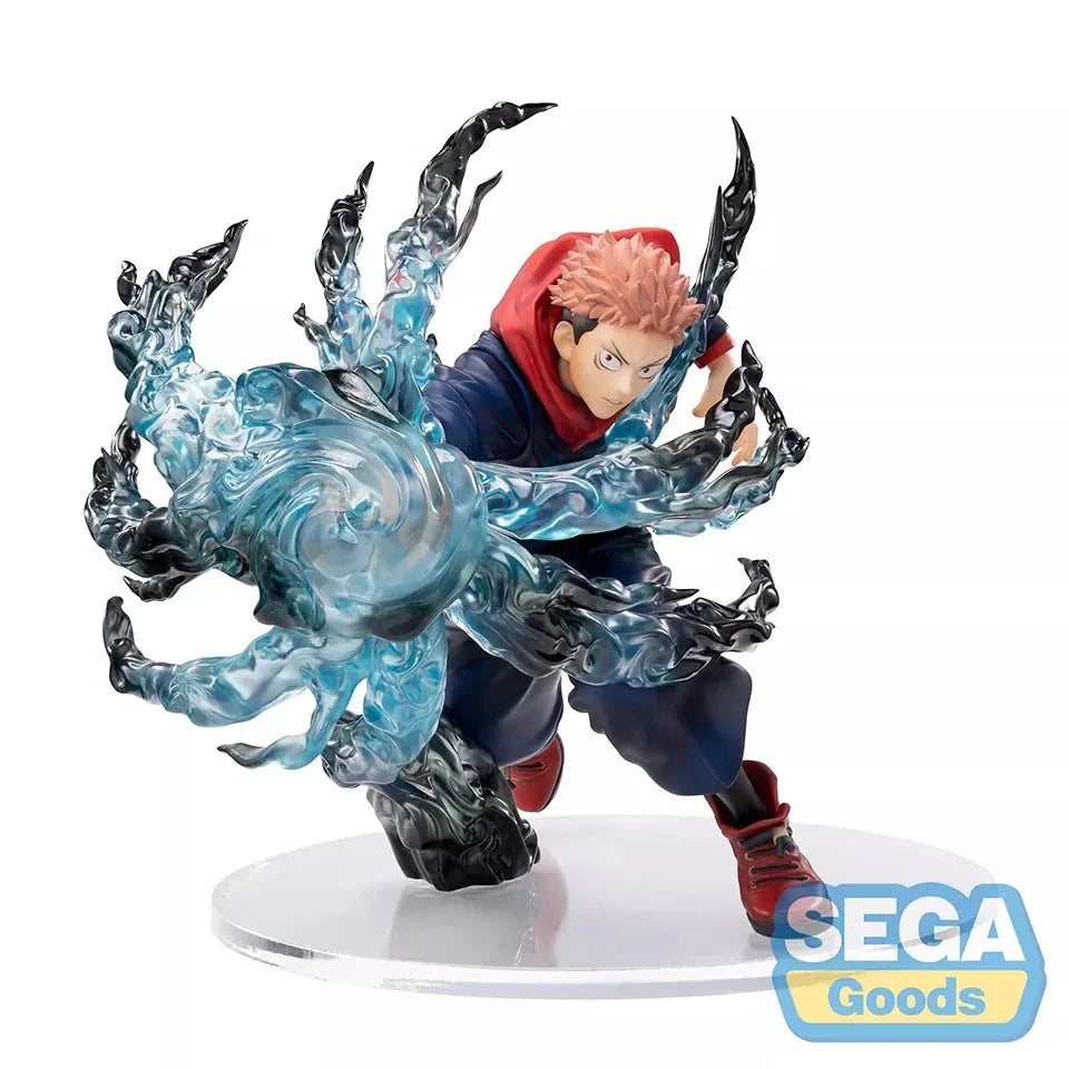 19cm Figurine originale Genuine SEGA Jujutsu Kaisen | Figurine en PVC représentant Yuji Itadori en pleine action. Un modèle idéal pour les collectionneurs et les fans d'anime, parfait comme cadeau ou décoration