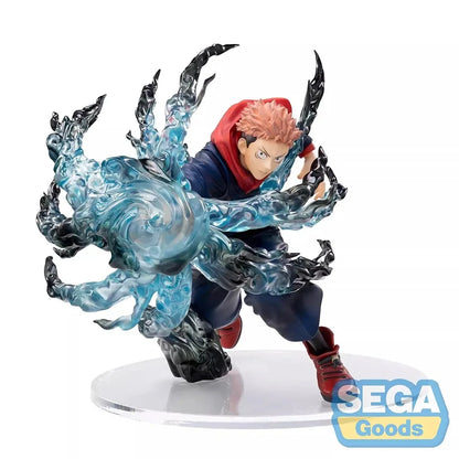 19cm Figurine originale Genuine SEGA Jujutsu Kaisen | Figurine en PVC représentant Yuji Itadori en pleine action. Un modèle idéal pour les collectionneurs et les fans d'anime, parfait comme cadeau ou décoration