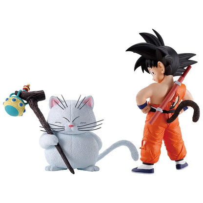 In Stock Bandai Original Anime Dragon Ball Ichiban Kuji Goku Piccolo Yajirobe Karin Sama Figures Collection Action Model Toys