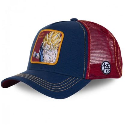 Casquette ajustable Dragon Ball haute qualité avec personnages broder, style baseball, ajustable, parfaite pour hommes et femmes. Idéale pour un look décontracté et comme cadeau