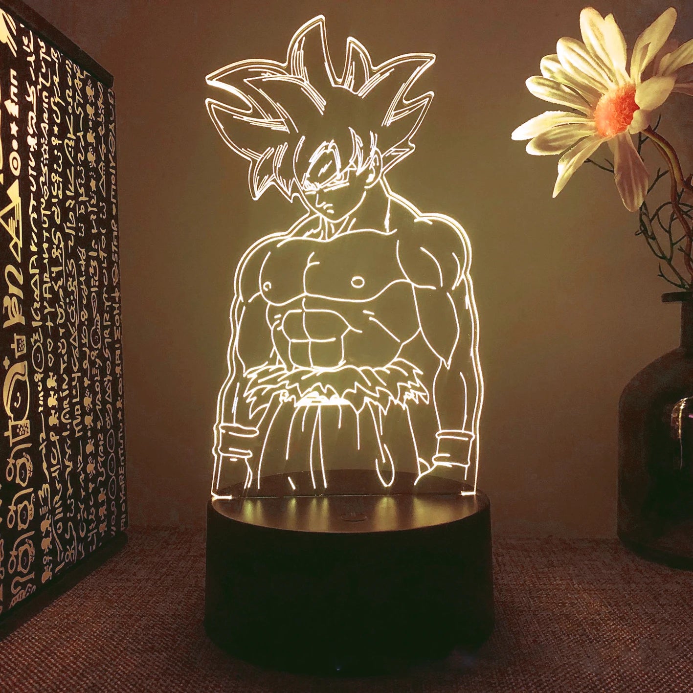 Lampe de Table LED Dragon Ball | Illuminez vos soirées avec cette lampe de table LED Dragon Ball. Avec un effet 3D saisissant, cette lampe est parfaite comme décoration de chambre et fait un excellent cadeau pour les fans de Dragon Ball