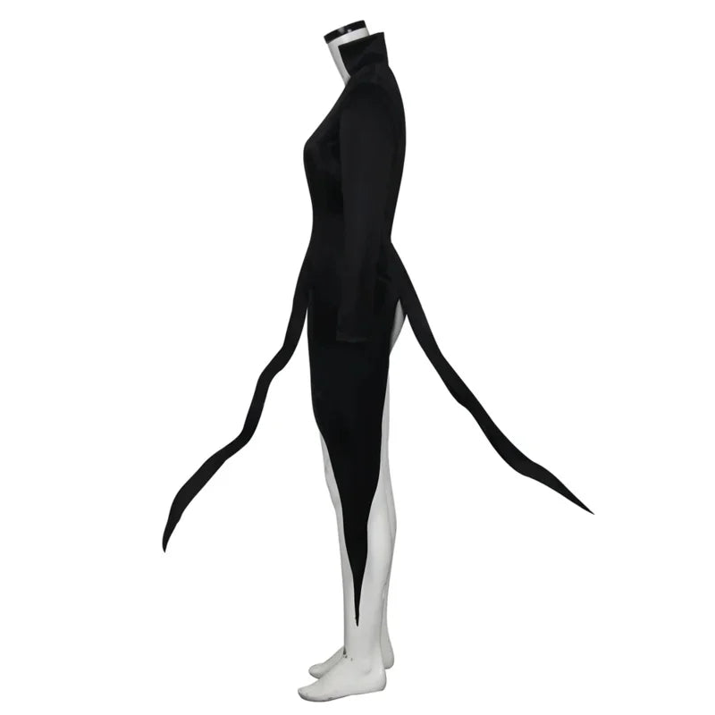 Costume Cosplay Senritsu no Tatsumaki | Recréez le style de la Tornade Tragique avec ce costume noir fidèle à One Punch Man. Idéal pour les femmes lors de conventions, Halloween ou événements cosplay