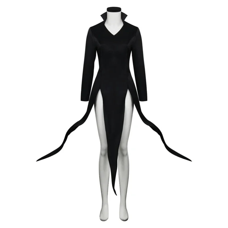 Costume Cosplay Senritsu no Tatsumaki | Recréez le style de la Tornade Tragique avec ce costume noir fidèle à One Punch Man. Idéal pour les femmes lors de conventions, Halloween ou événements cosplay