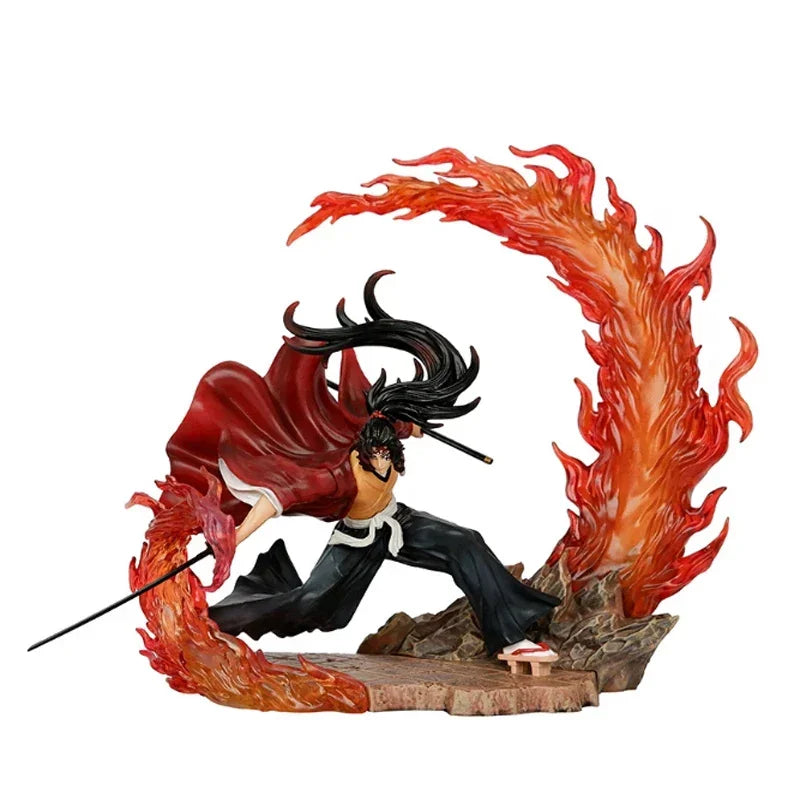 Figura Demon Slayer de 23 cm | Figura que representa a Kokushibo y Yoriichi en acción con efectos de luz. Un regalo ideal para coleccionistas y fans de Kimetsu no Yaiba 