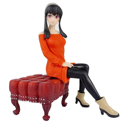 15cm Figurines SPY×FAMILY | Figurines représentant Anya et Yor Forger. Idéale comme décoration de table, cette figurine détaillée est parfaite pour les enfants et les fans de SPY×FAMILY. Un excellent choix de cadeau pour les amateurs d'anime