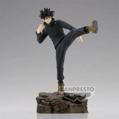 24cm Figurines Banpresto Jujutsu Kaisen | Figurines originales de Banpresto en PVC, représentant Fushiguro Megumi et Ryômen Sukuna en plein combat. Idéales pour les collections ou comme cadeau pour Noël