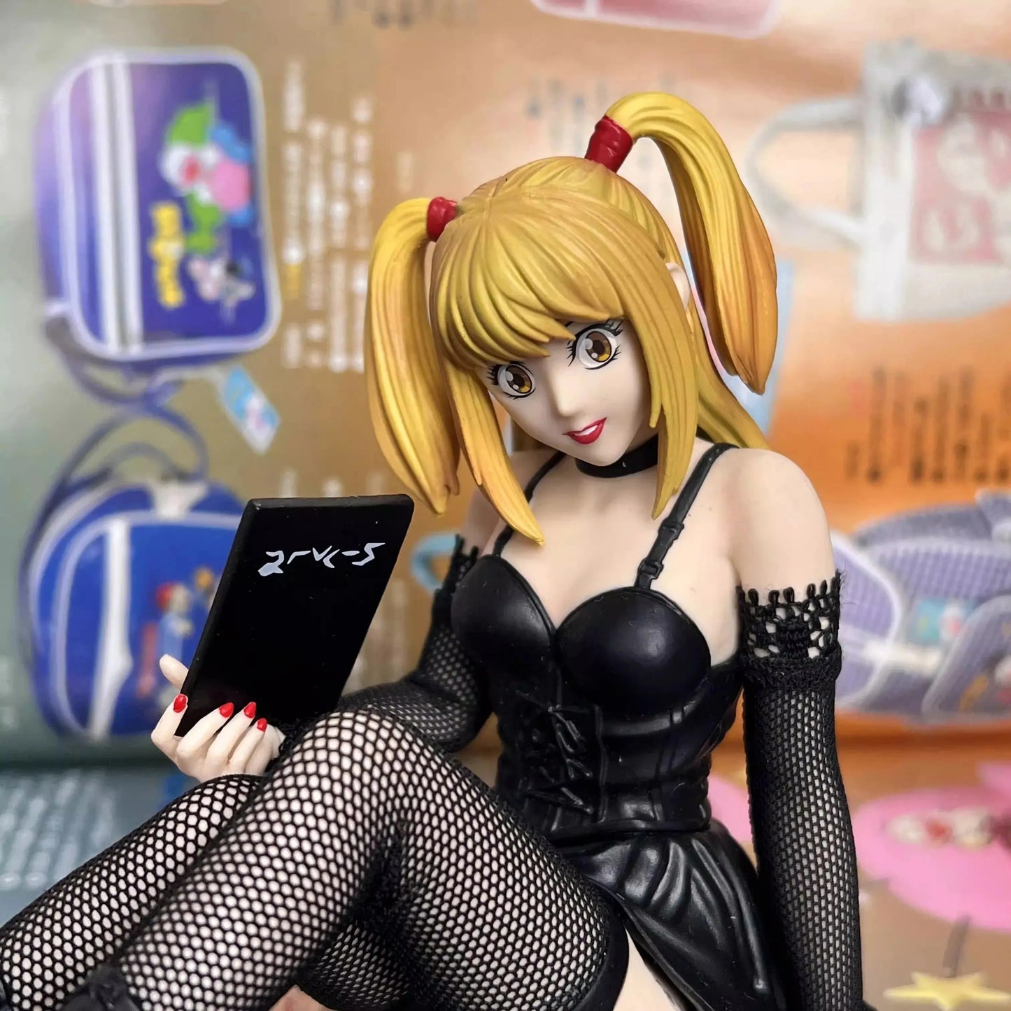 12cm Figurine Death Note | Figurine en PVC de Misa Amane, personnage emblématique de Death Note, parfaite pour les collectionneurs et comme cadeau pour les fans