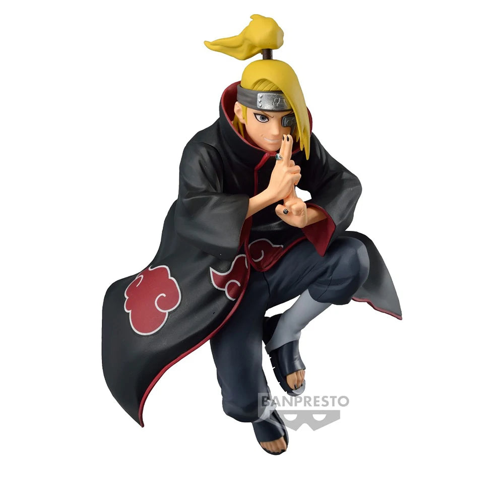 16cm Figurine Bandai Banpresto (édition Vibration Stars) Naruto | Modèle d'action animé de Deidara, ornement de collection en PVC. Parfait comme cadeau pour les fans de Naruto et les enfants