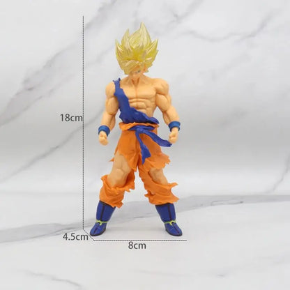 18cm Figurine Dragon Ball | Figurines Goku, Broly, Gogeta, Vegeta parfaite pour les fans de DBZ. Un excellent choix comme cadeau ou pour enrichir votre collection de figurines d'anime