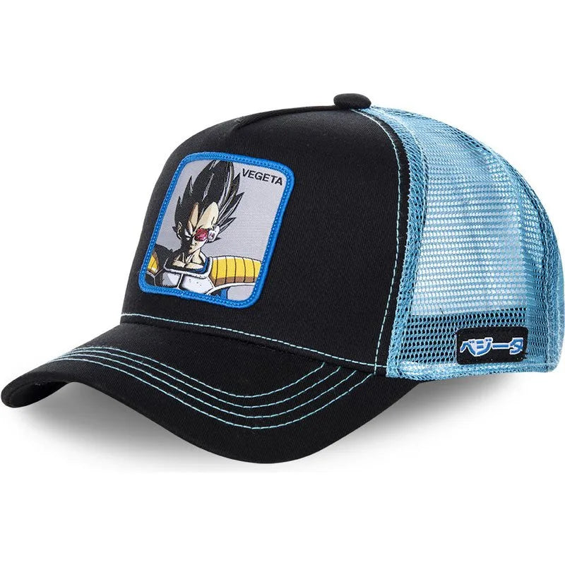 Casquette ajustable Dragon Ball haute qualité avec personnages broder, style baseball, ajustable, parfaite pour hommes et femmes. Idéale pour un look décontracté et comme cadeau