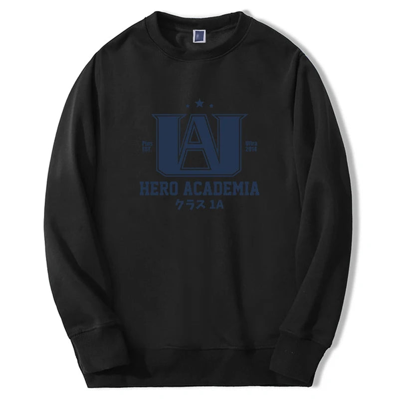 My Hero Academia Hoodie | Sweat à capuche unisexe inspiré de Bakugou Katsuki et Boku No Hero Academia. Design graphique, coupe décontractée, parfait pour un style streetwear Harajuku