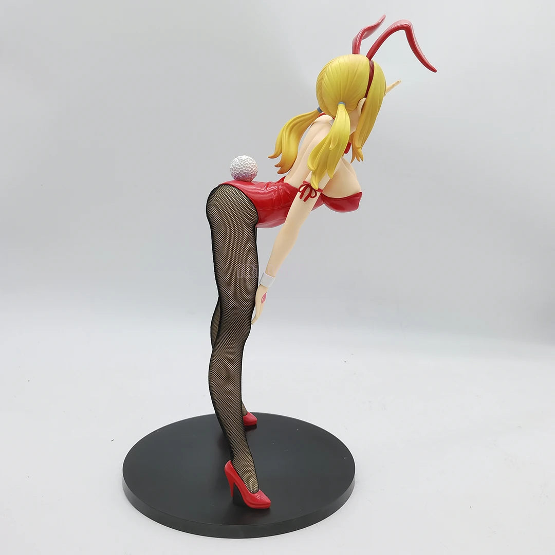 38cm Figurine Fairy Tail | Figurine en PVC de Lucy Heartfilia dans une tenue de bunny. Cette figurine détaillée offre un design de qualité supérieure. Un modèle de collection parfait pour les fans