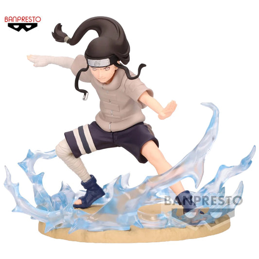 10cm Figurine Bandai Banpresto (édition Memorable Saga) Naruto | Modèle d'action animé en PVC de Hyûga Neji enfant, ornement de collection unique. Un excellent cadeau pour les fans de Naruto et les enfants