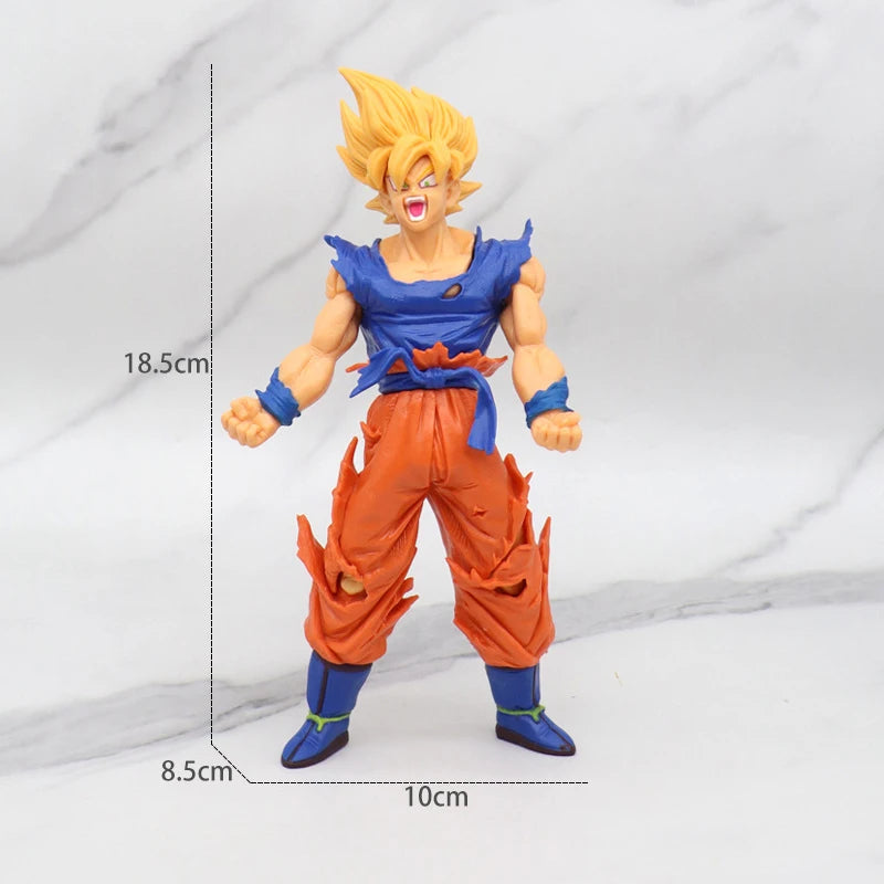 18cm Figurine Dragon Ball | Figurines Goku, Broly, Gogeta, Vegeta parfaite pour les fans de DBZ. Un excellent choix comme cadeau ou pour enrichir votre collection de figurines d'anime