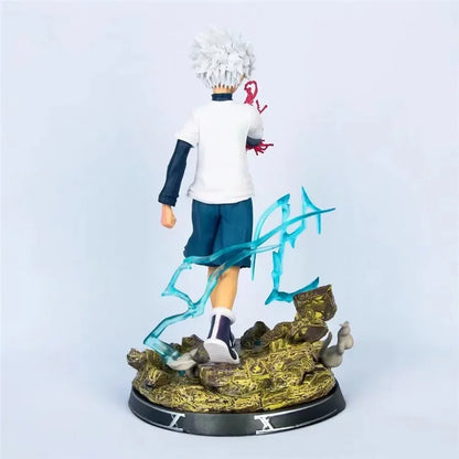 Figuras Hunter X Hunter de 28 cm | Gon Freecss y Killua Zoldyck. Estos modelos detallados son perfectos para los fanáticos del anime, un gran regalo o una pieza de colección. 