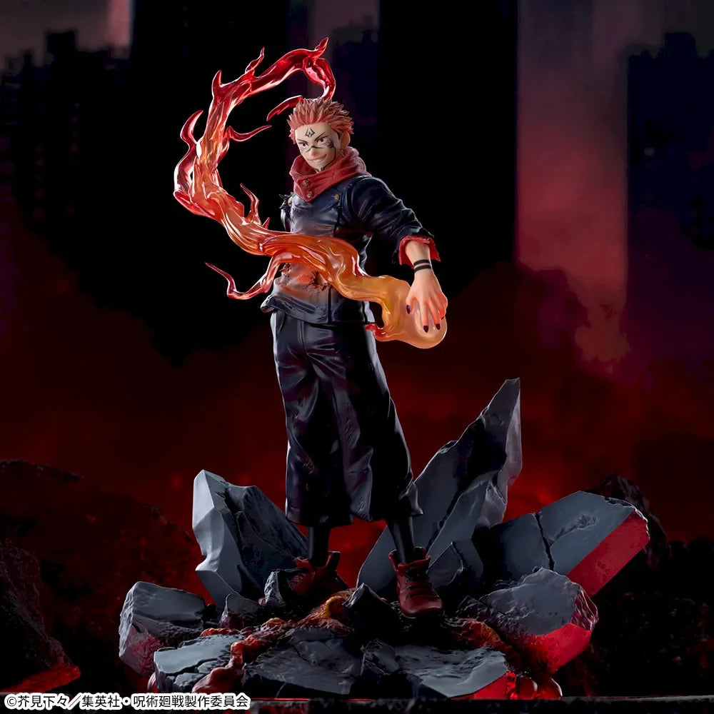 20cm Figruine SEGA Luminasta Jujutsu Kaisen | Figurines originales de Satoru Gojo et Ryômen Sukuna. Parfaites pour les fans et les collectionneurs, idéales comme cadeau