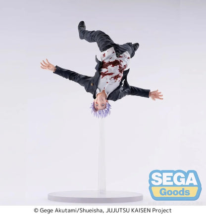 24cm Figurines originale SEGA FIGURIZM Jujutsu Kaisen | Figurines d'action en PVC de Satoru Gojo et Suguru Geto. Modèles détaillés parfaits pour les collectionneurs et fans d'anime