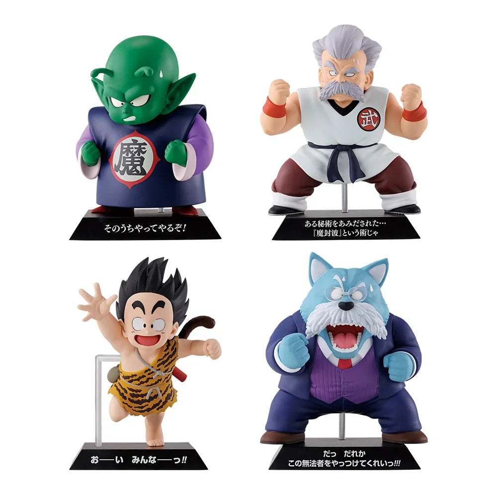 In Stock Bandai Original Anime Dragon Ball Ichiban Kuji Goku Piccolo Yajirobe Karin Sama Figures Collection Action Model Toys