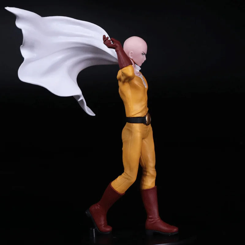 Figura One Punch Man de 20 cm | Figura de PVC que representa a Saitama en su icónica pose. Esta pieza es perfecta para los fans de One Punch Man. Ideal como juguete, coleccionable o regalo.