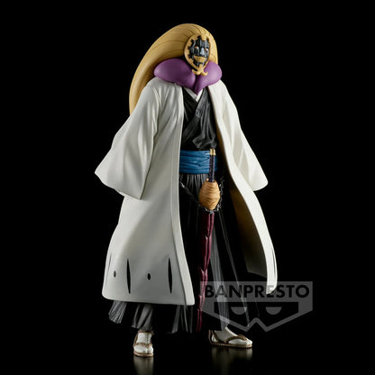 16cm Banpresto Figurine Bleach | Figurine originale de Kurotsuchi Mayuri de la collection Banpresto Solid and Souls. Ce modèle d'action détaillé est parfait pour les amateurs de Bleach, avec une finition soignée et un design unique