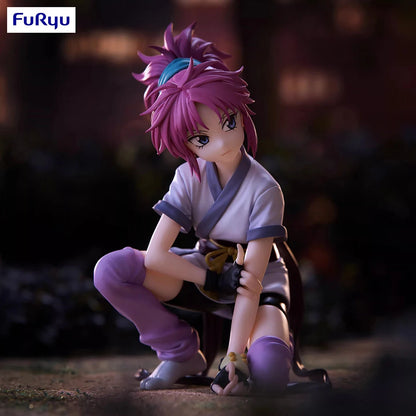 Figura original FuRyu Noodle Stopper de 10 cm - Hunter x Hunter | Figura de Machi Komacine perfecta como regalo para amantes y coleccionistas del anime.