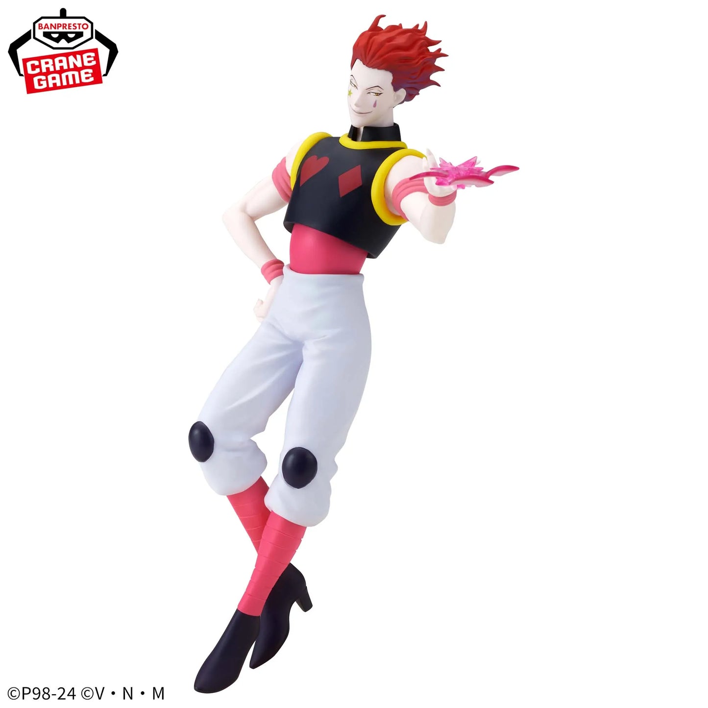 Figuras originales Bandai Banpresto Hunter x Hunter de 18cm | Figuras detalladas de PVC de Illumi Zoldyck y Hisoka Morow. ¡Ideal como regalo para coleccionistas y fanáticos de Hunter x Hunter!