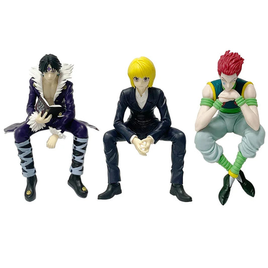 Figuras Hunter X Hunter de 15 cm | Estas figuras de Kuroko, Kurapika, Hisoka e Illumi son excelentes modelos de colección. Un regalo perfecto para los fans del anime, especialmente aquellos que aman Hunter x Hunter.