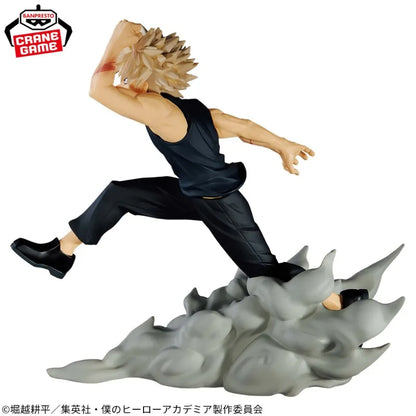 23cm Figurines BANDAI My Hero Academia | Figurines en PVC haute qualité représentant Bakugo Katsuki et Midoriya Izuku en mode combat. Parfaites pour les fans de l'anime et les collectionneurs