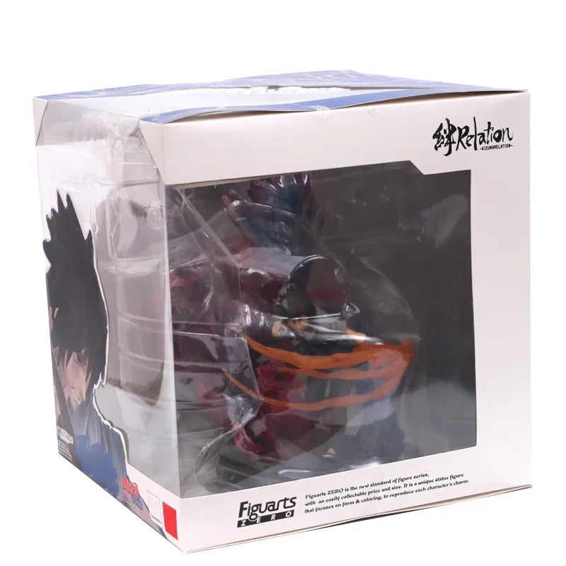 Figurine d'action en Duo Sasuke vs Itachi mode Susanô Modèle de collection, décoration d'intérieur unique, parfait comme cadeau pour les fans d'anime