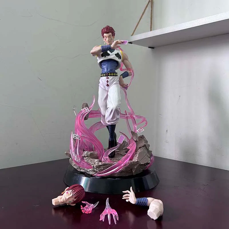 35cm Figurine  Hunter X Hunter | Statue de collection impressionnante représentant Isoka, le célèbre antagoniste charismatique de Hunter x Hunter. Cette figurine est un modèle de collection détaillé et de haute qualité idéale pour les fans d'anime