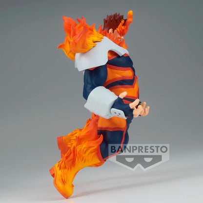 17cm Figurine originale Bandai My Hero Academia | Figurine de la série THE AMAZING HEROES PLUS, mettant en scène Endeavor. Un modèle incontournable pour les collectionneurs et fans de l’anime