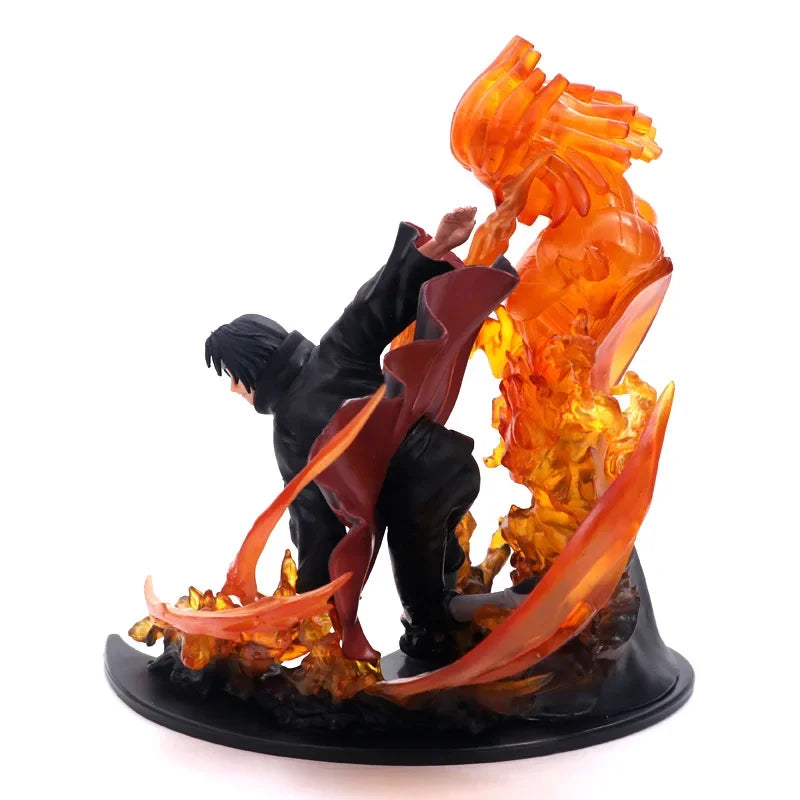 Figurine d'action en Duo Sasuke vs Itachi mode Susanô Modèle de collection, décoration d'intérieur unique, parfait comme cadeau pour les fans d'anime