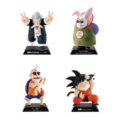 In Stock Original Bandai Dragon Ball Ichiban Kuji Son Goku Bulma Yamcha Chichi Master Roshi Collectible Anime Figures Model Toys