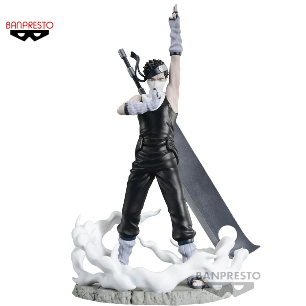 12cm Bandai Banpresto Figure (Memorable Saga Edition) Naruto | PVC action figure representing Zabuza Momochi, ideal for collectors and Naruto fans. Perfect as a desk decoration or gift for children