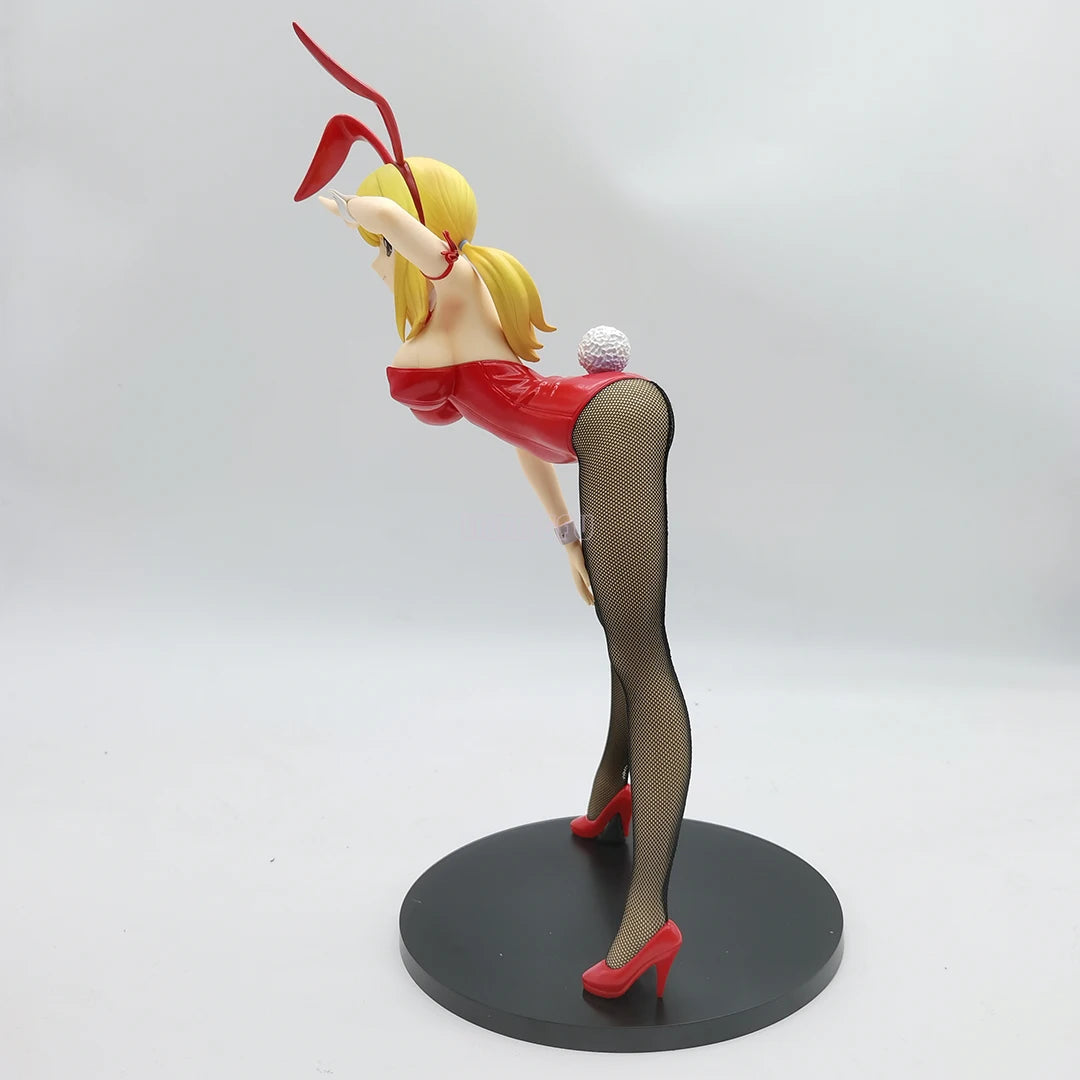 38cm Figurine Fairy Tail | Figurine en PVC de Lucy Heartfilia dans une tenue de bunny. Cette figurine détaillée offre un design de qualité supérieure. Un modèle de collection parfait pour les fans