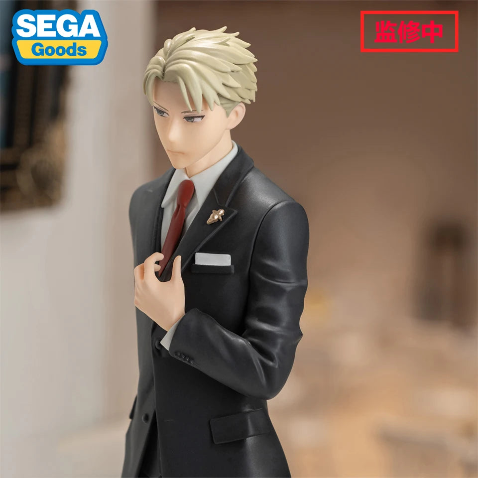 Figura SEGA SPY×FAMILIAR de 21cm | Figura de acción de Loid Forger, perfecta para coleccionistas, niños y fanáticos del anime. 