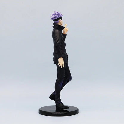 21cm Figurine Jujutsu Kaisen | Figurine de haute qualité représentant Gojo Satoru. Cette statue est idéale pour les collectionneurs et les fans. Parfaite comme cadeau unique pour les amateurs de Jujutsu Kaisen