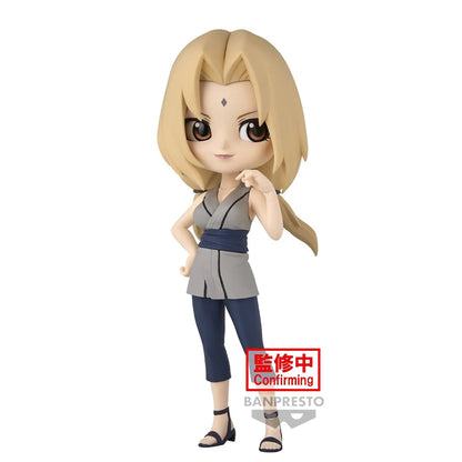 14cm Figurine Originale Bndai Banpresto Q Posket | Modèle en PVC de Tsunade. Parfait comme décoration de bureau ou cadeau pour les fans d'anime et les enfants