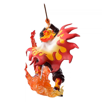 16cm Figurines Demon Slayer SEGA Xross Link | Figurines originales représentant Akaza et Rengoku Kyojuro. Modèles détaillés pour collectionneurs ou pour offrir en cadeau