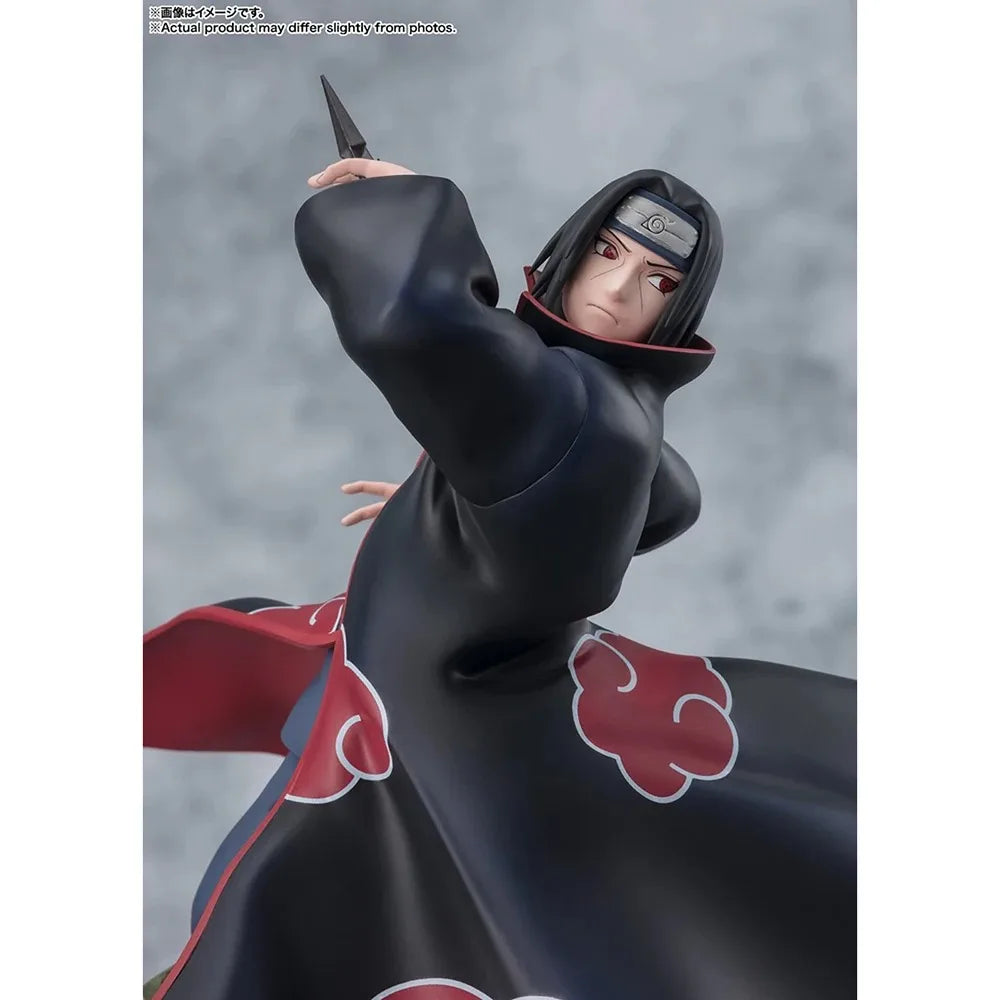 22cm Figurine en édition limitée Bandai Figuart Zero - Uchiha Itachi (Naruto Shippuden) | Figurine "Chou Gekisen: The Light & Dark of the Mangekyo Sharingan". Modèle de collection rare, parfait comme cadeau ou objet décoratif pour les fans d'anime