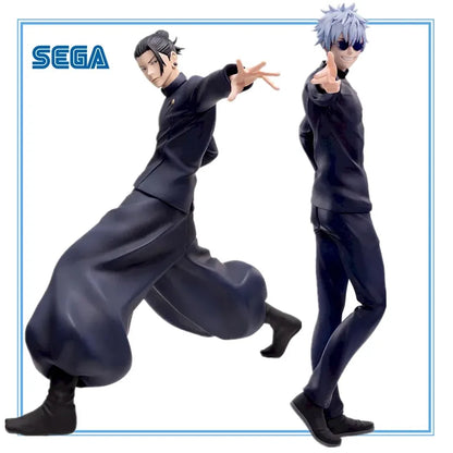 19-20cm Figurine originale SEGA LUMINASTA Jujutsu Kaisen | Figurines d'action de Geto Suguru & Satoru Gojo, idéales pour les collectionneurs et les fans de l'anime