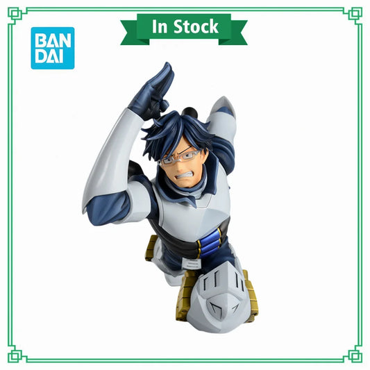 16cm Figurine BANDAI My Hero Academia | Figurine Bandai authentique de Iida Tenya. Ce modèle PVC haute qualité est une figurine de collection, parfaite pour les fans et les collectionneurs