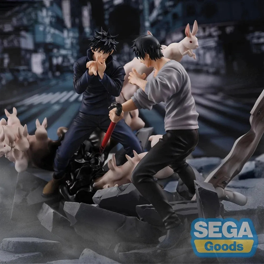 24cm Figurine SEGA Jujutsu Kaisen | Figurine en PVC de Toji Fushiguro en pleine action, un modèle détaillé pour les collectionneurs. Idéal comme cadeau pour les fans de l'anime et les enfants